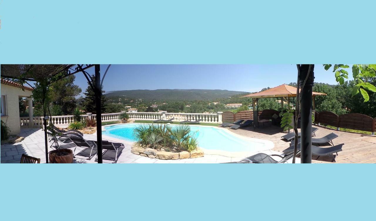 Appartement Vue Montagne Garéoult Buitenkant foto